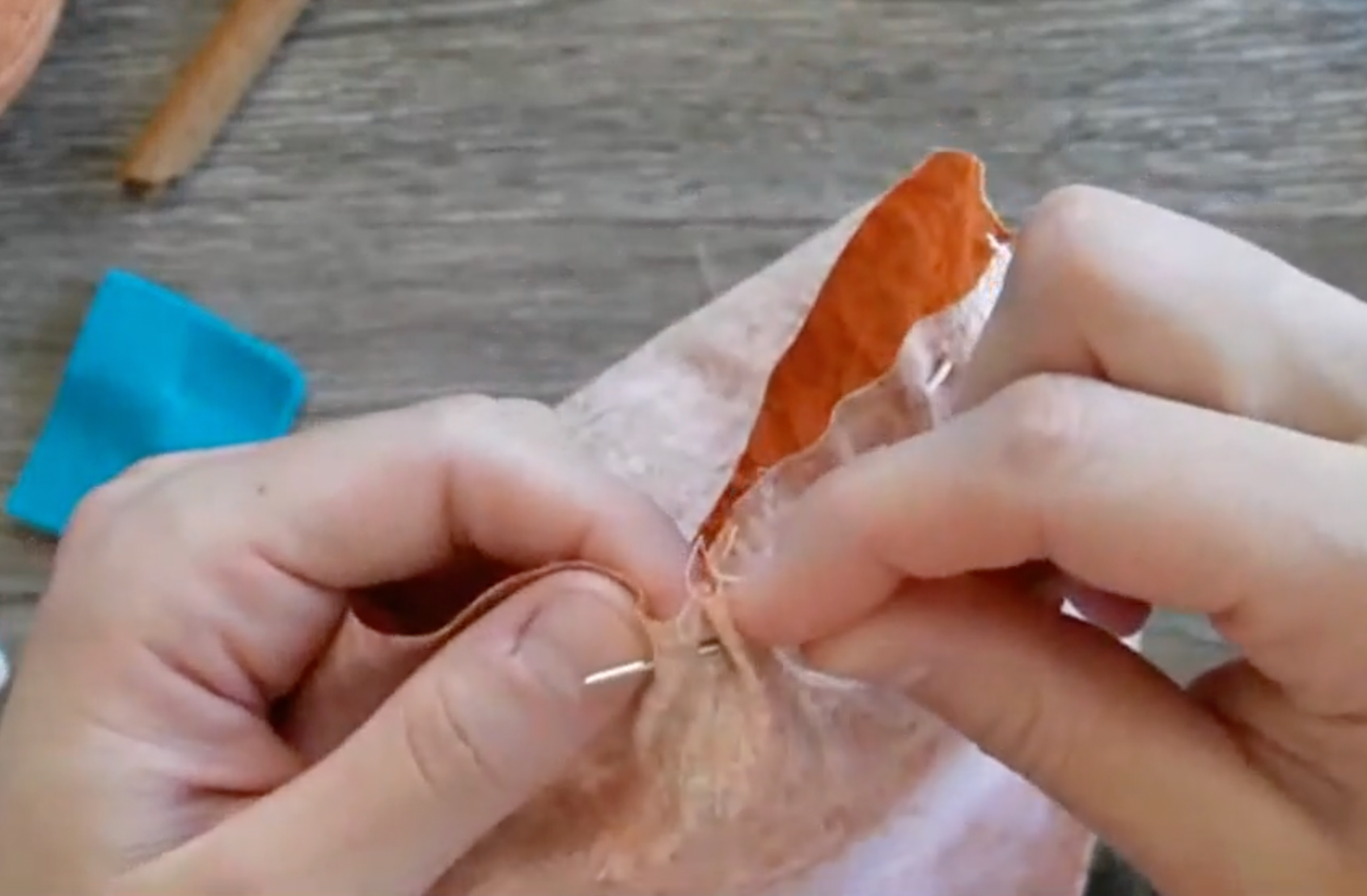 hand sewing